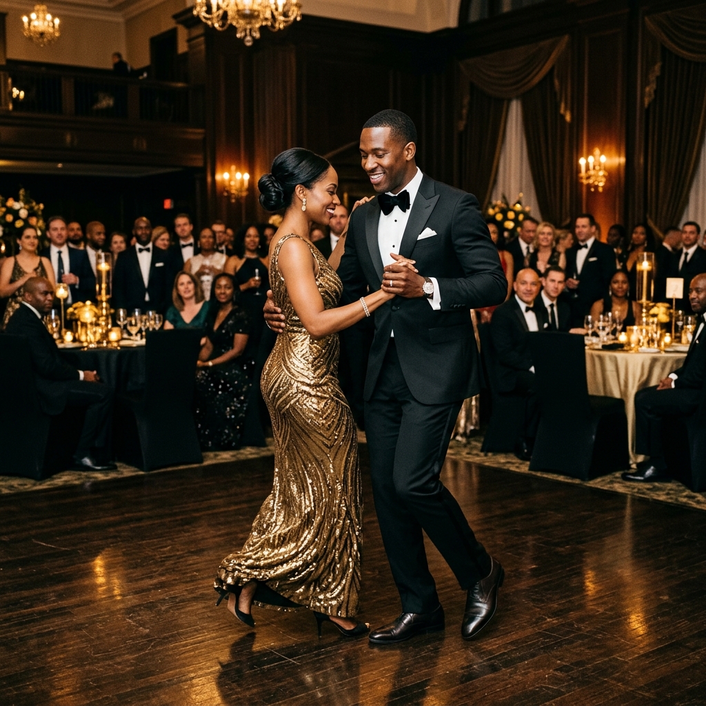 Dancing couple